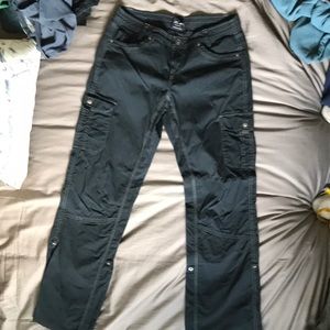 Kühl Hiking Walking Roll Up Pants Sz 8